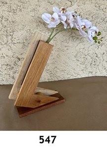 Wooden vase by Warren Yip
