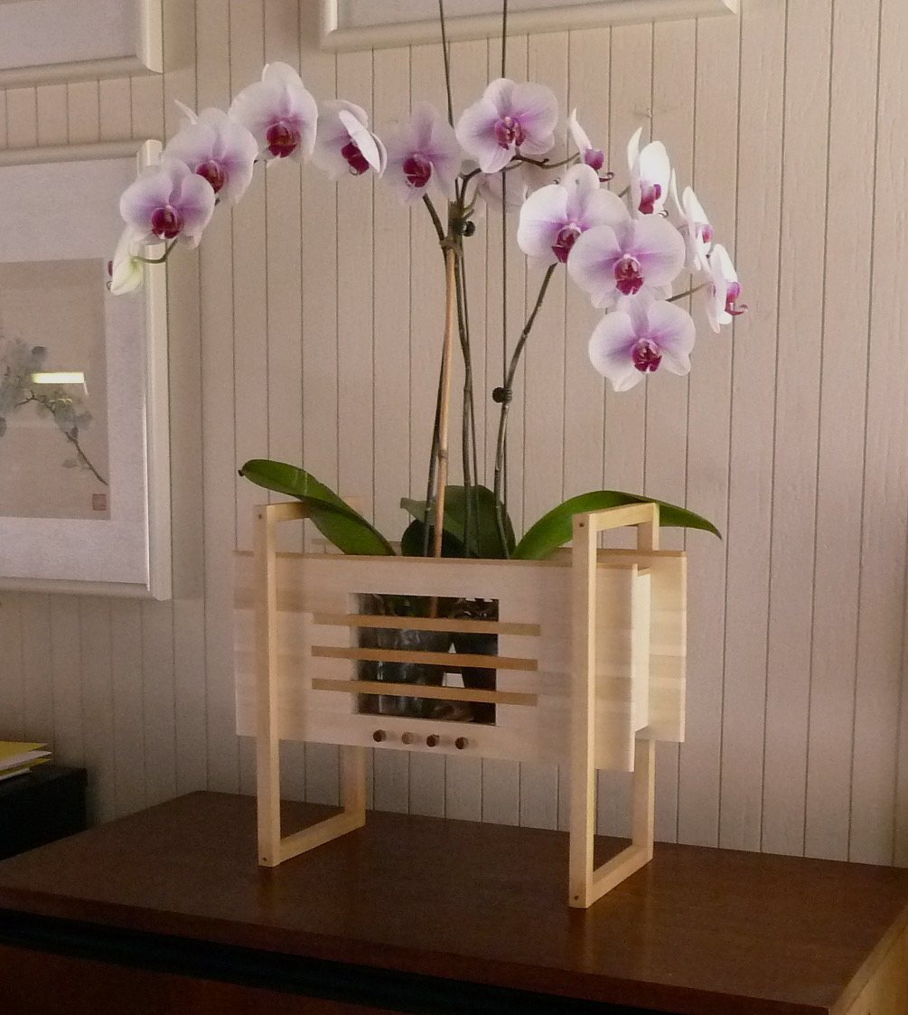 Jasmine #6    Ramin/Poplar    12" H